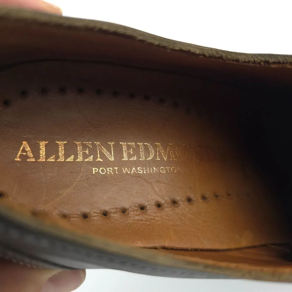 ALLEN EDMONDS Nomad Plain-toe Derby Dress Shoes Gray Old Money Quiet Luxury 9